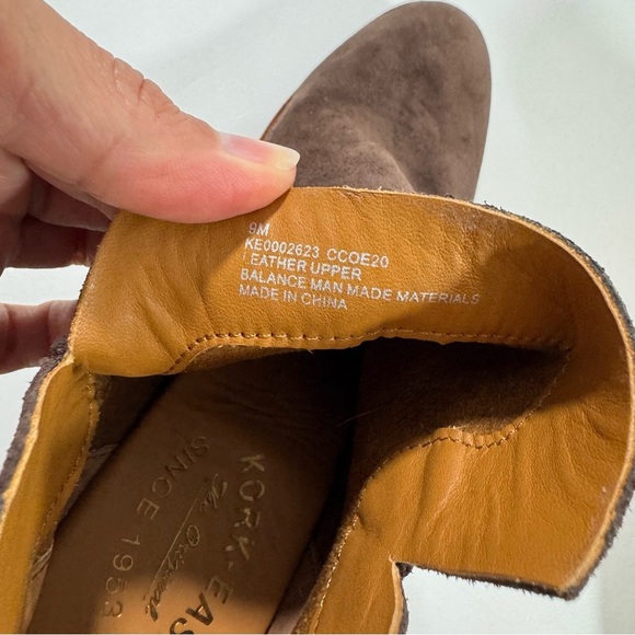 NWOB Kork Ease Chandra Leather Suede Bootie Ankle Boot Brown - Picture 4 of 8